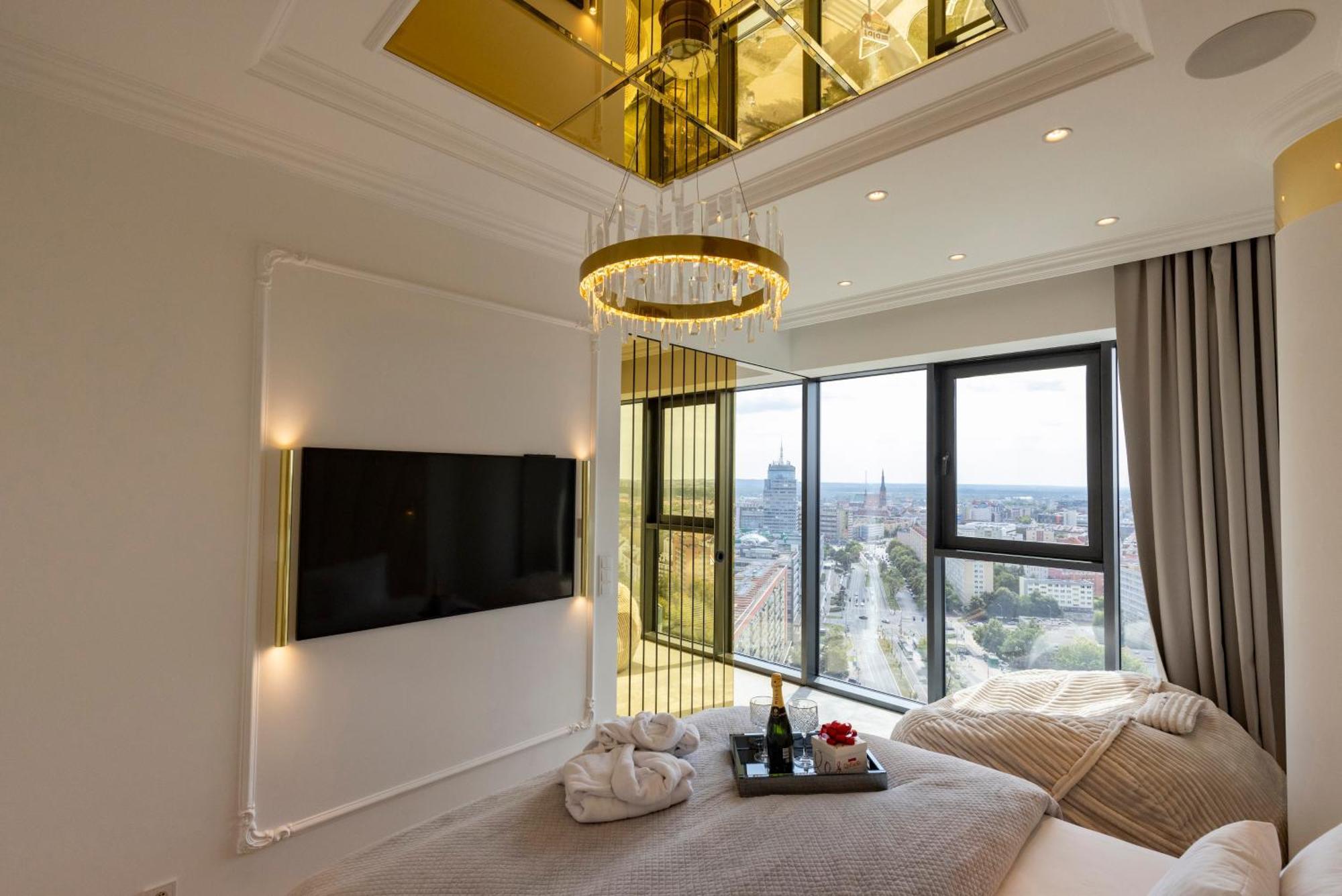 Kaleo Apartments - Hanza Tower Шчечин Екстериор снимка